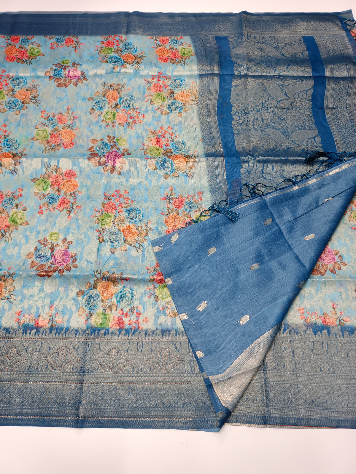 FANCY RAW SILK SAREE