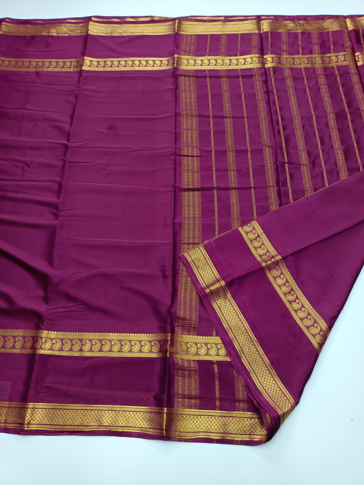 SEMI CREPE SILK SAREE