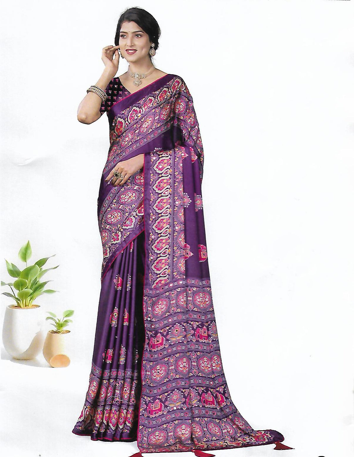 FANCY MODAL SILK SAREE