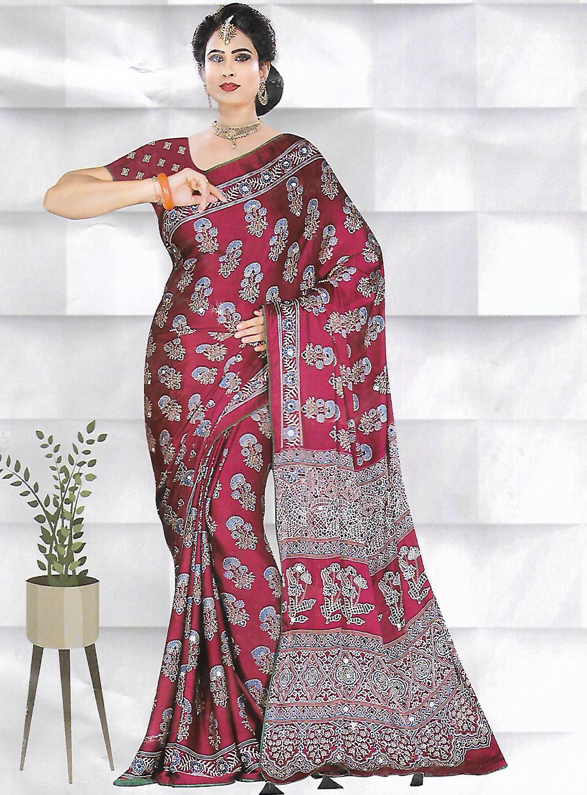 FANCY MODAL SILK SAREE