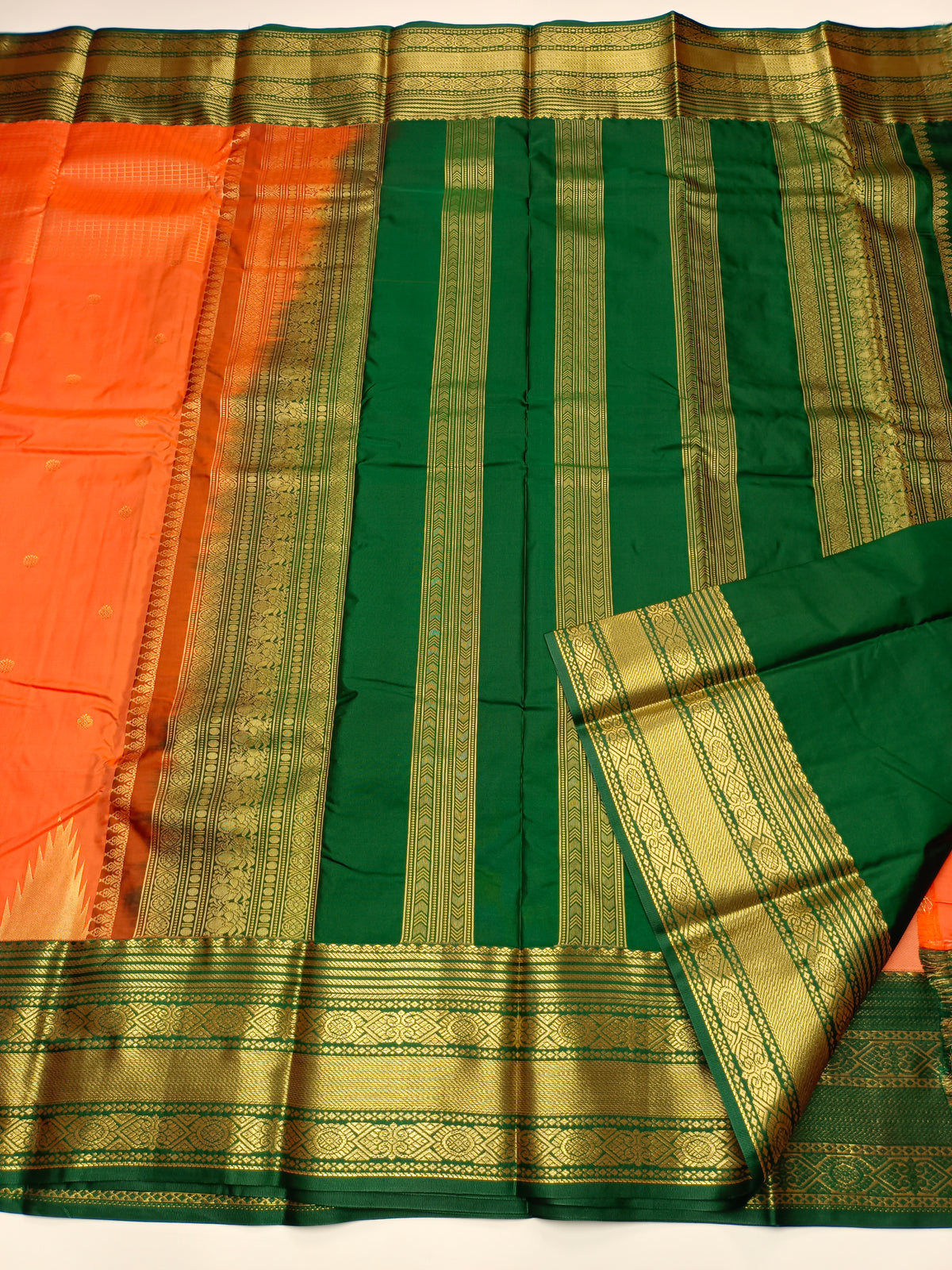 KANCHIPURAM SEMI SILK SAREE