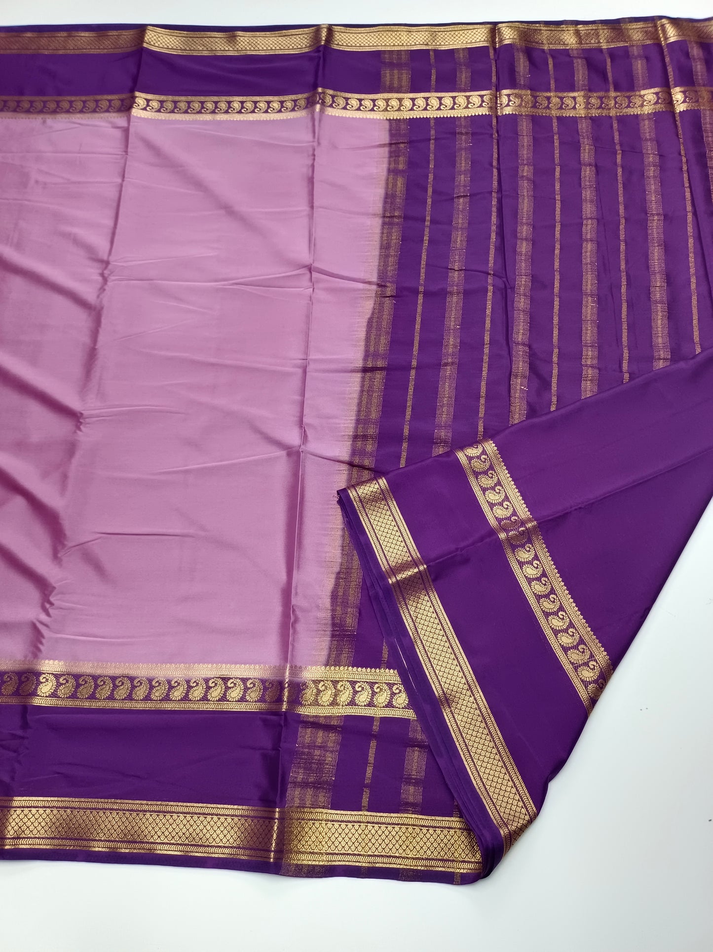 SEMI CREPE SILK SAREE