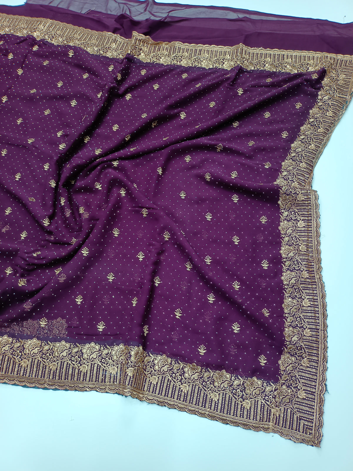 FANCY WORK SAREE