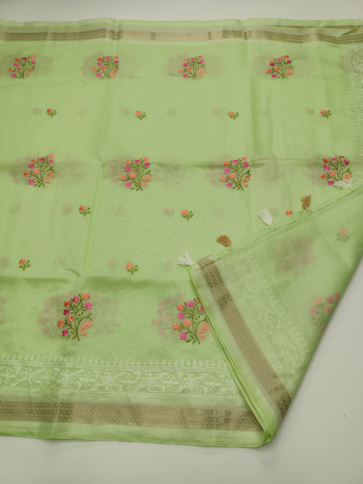 FANCY GADWAL COTTON SAREE