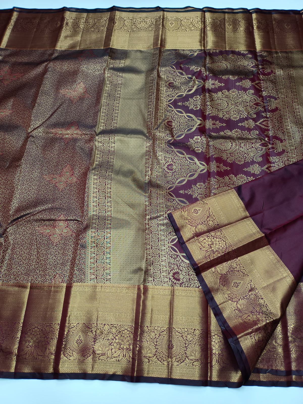 FANCY BROCADE SAREE