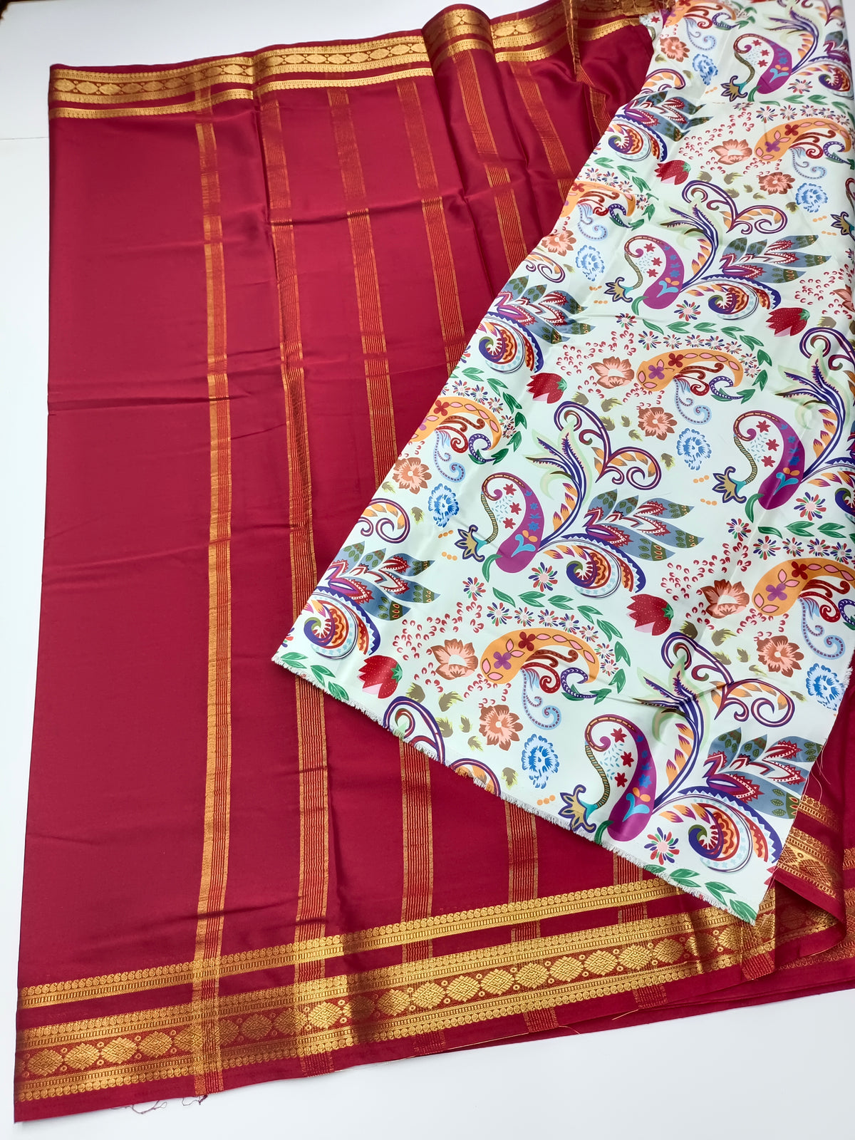 ART CREPE SAREE