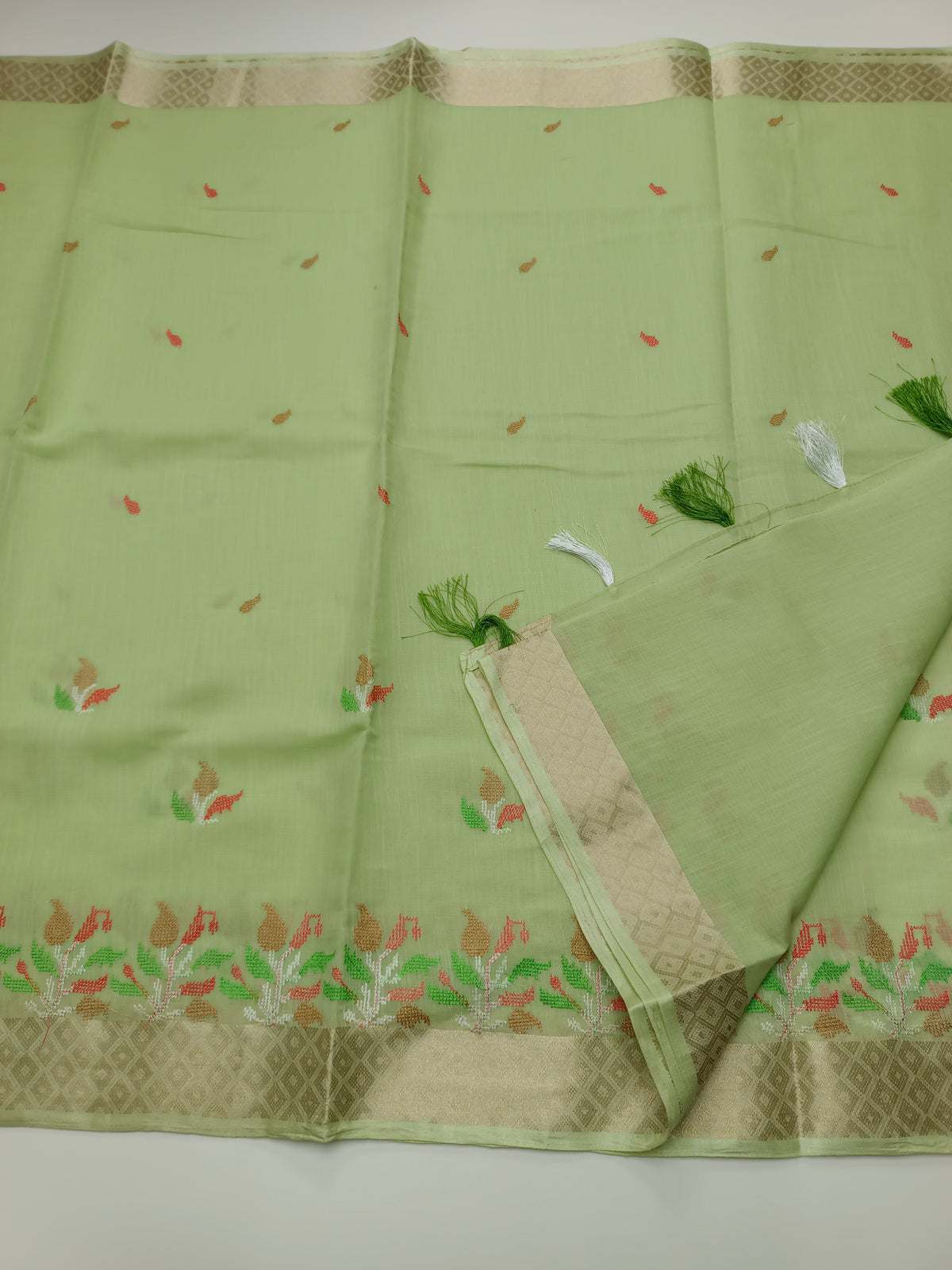 FANCY GADWAL COTTON SAREE