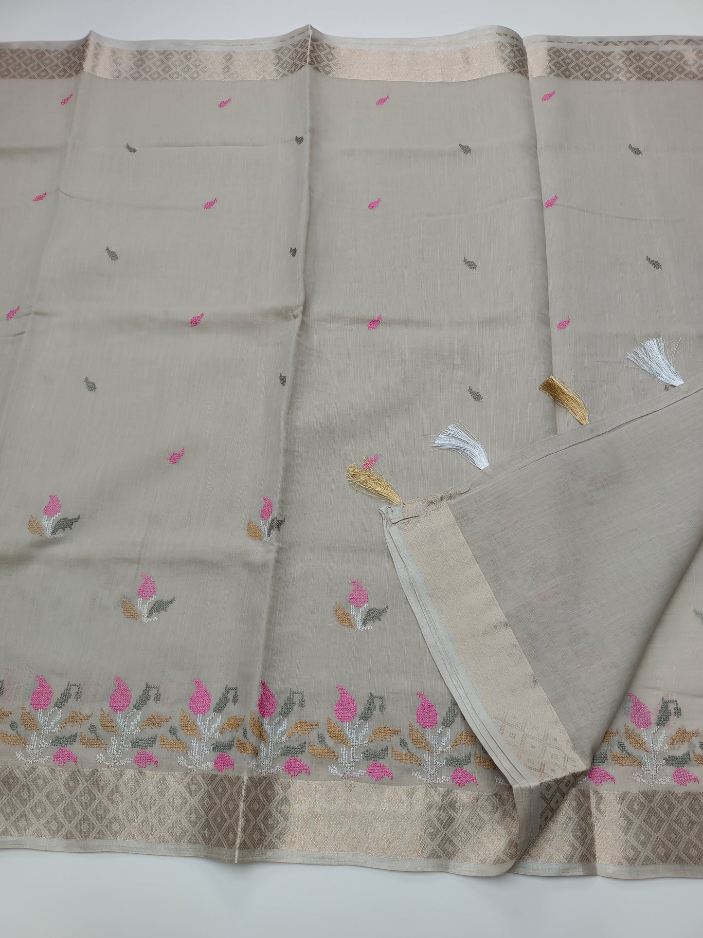 FANCY GADWAL COTTON SAREE