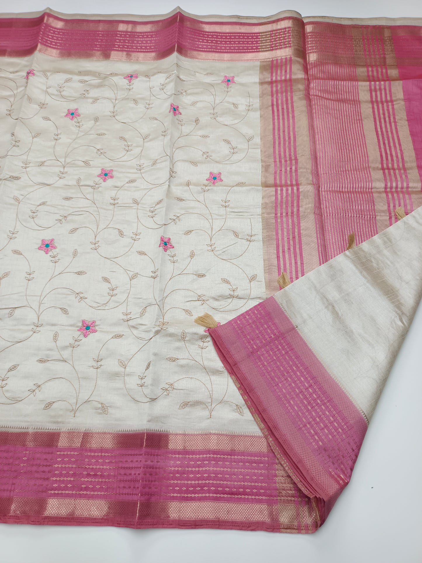 FANCY GADWAL COTTON SAREE