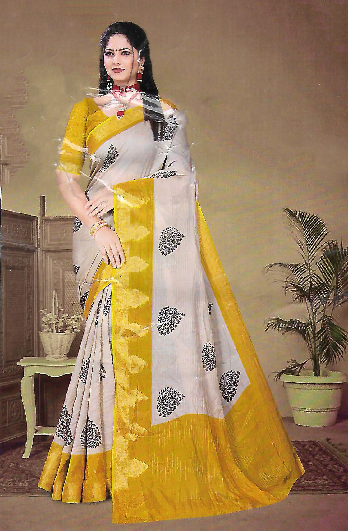 FANCY SYNTHETIC SAREE