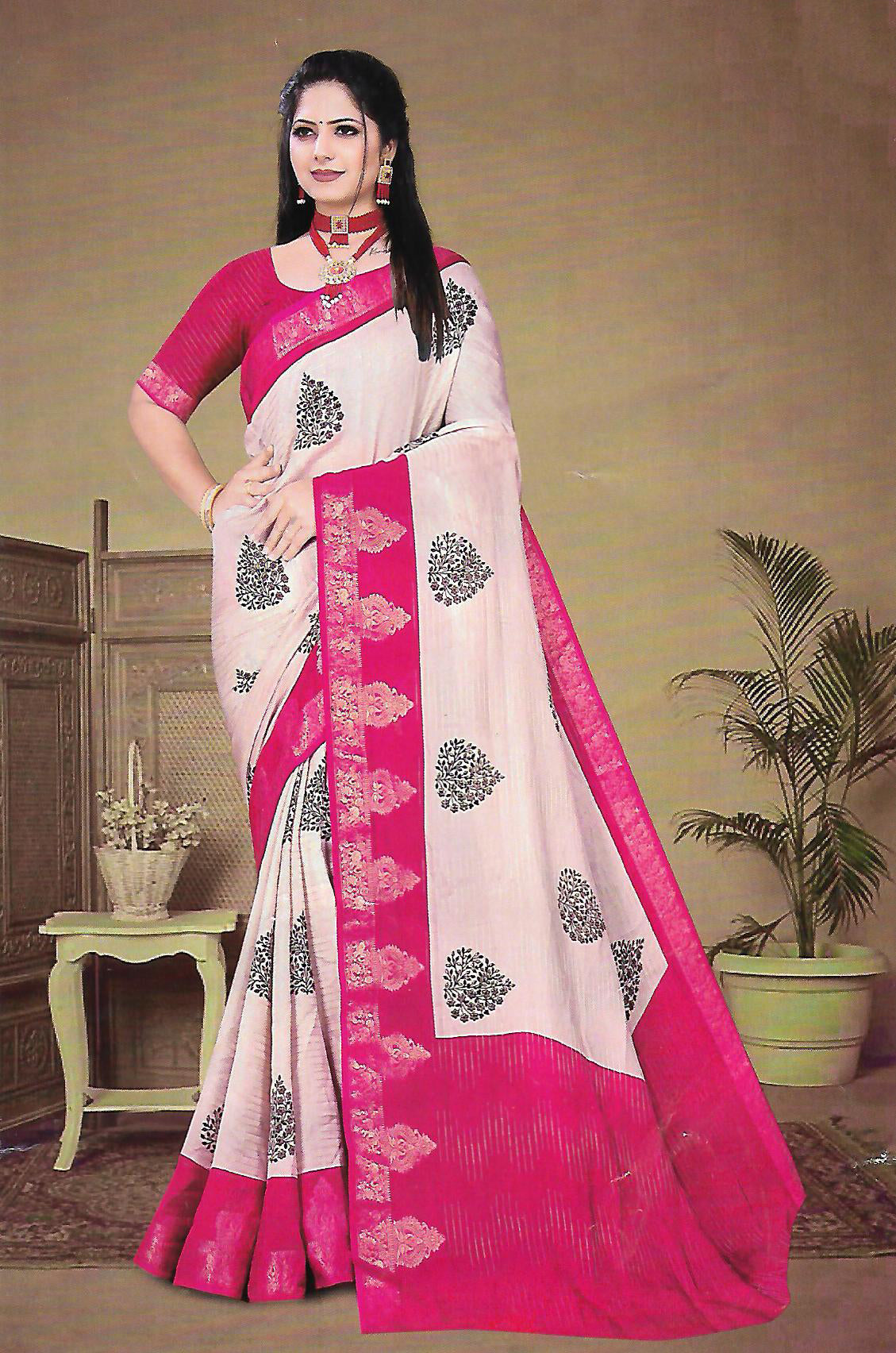 FANCY SYNTHETIC SAREE