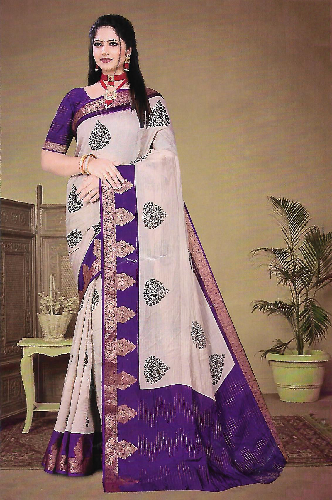 FANCY SYNTHETIC SAREE