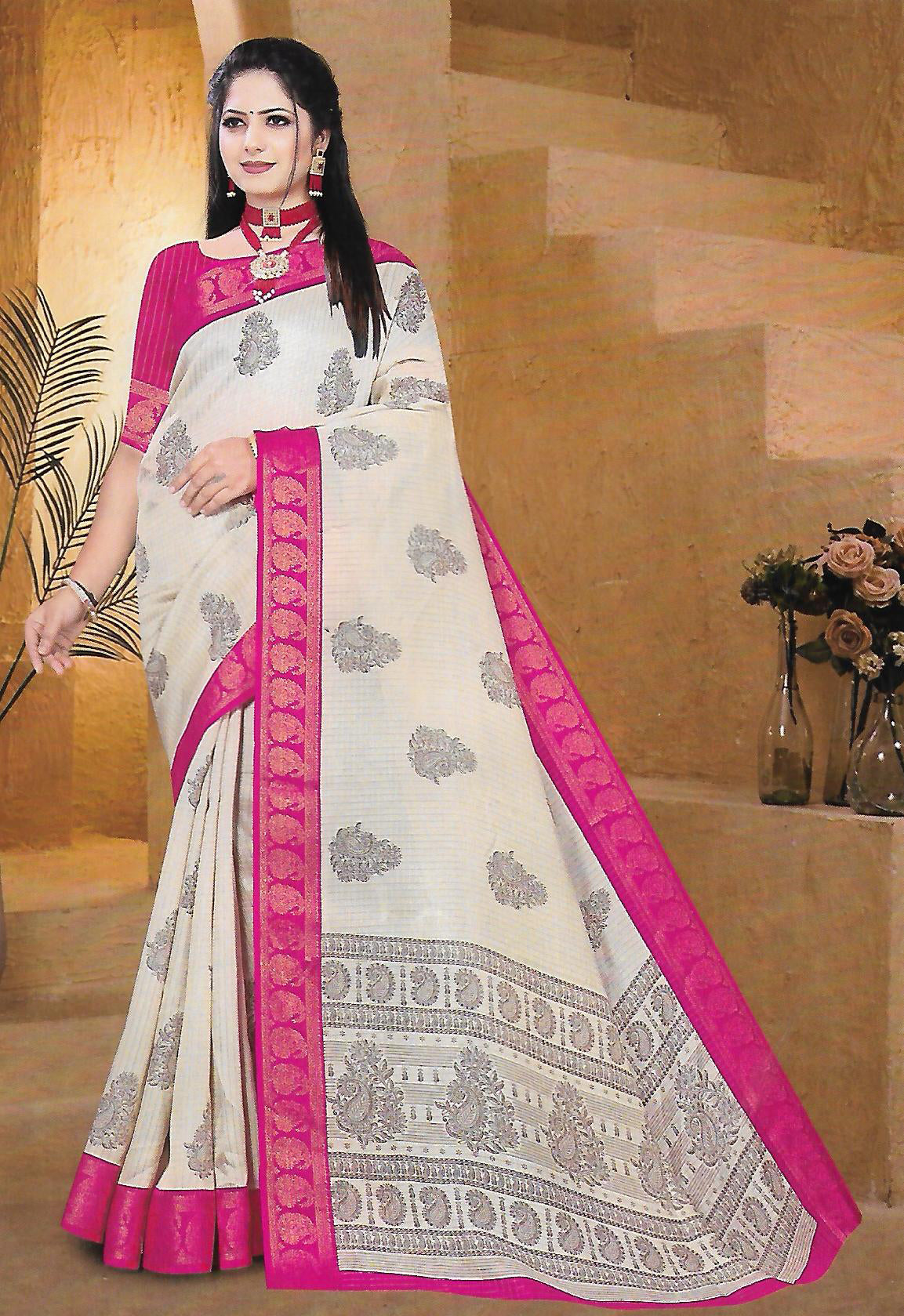 FANCY SYNTHETIC SAREE