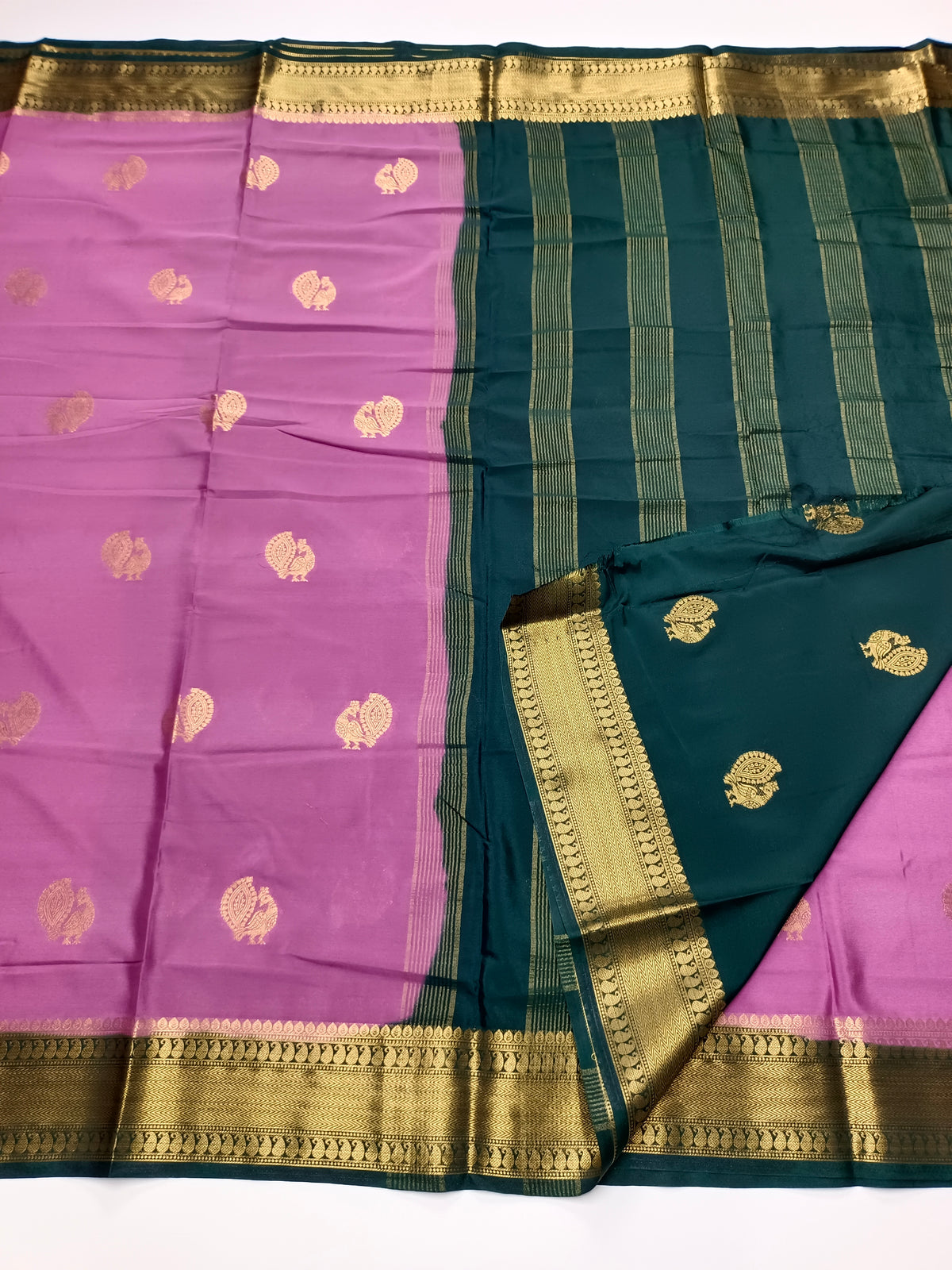 SEMI CREPE SILK SAREE