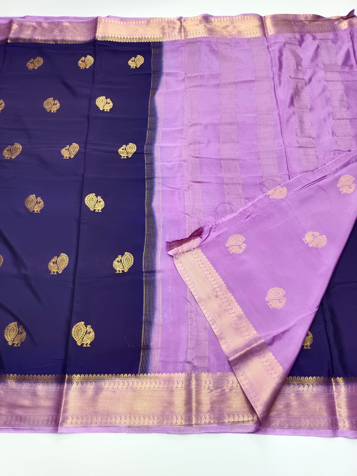 SEMI CREPE SILK SAREE
