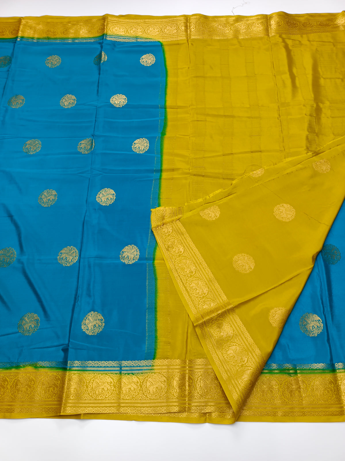 SEMI CREPE SILK SAREE