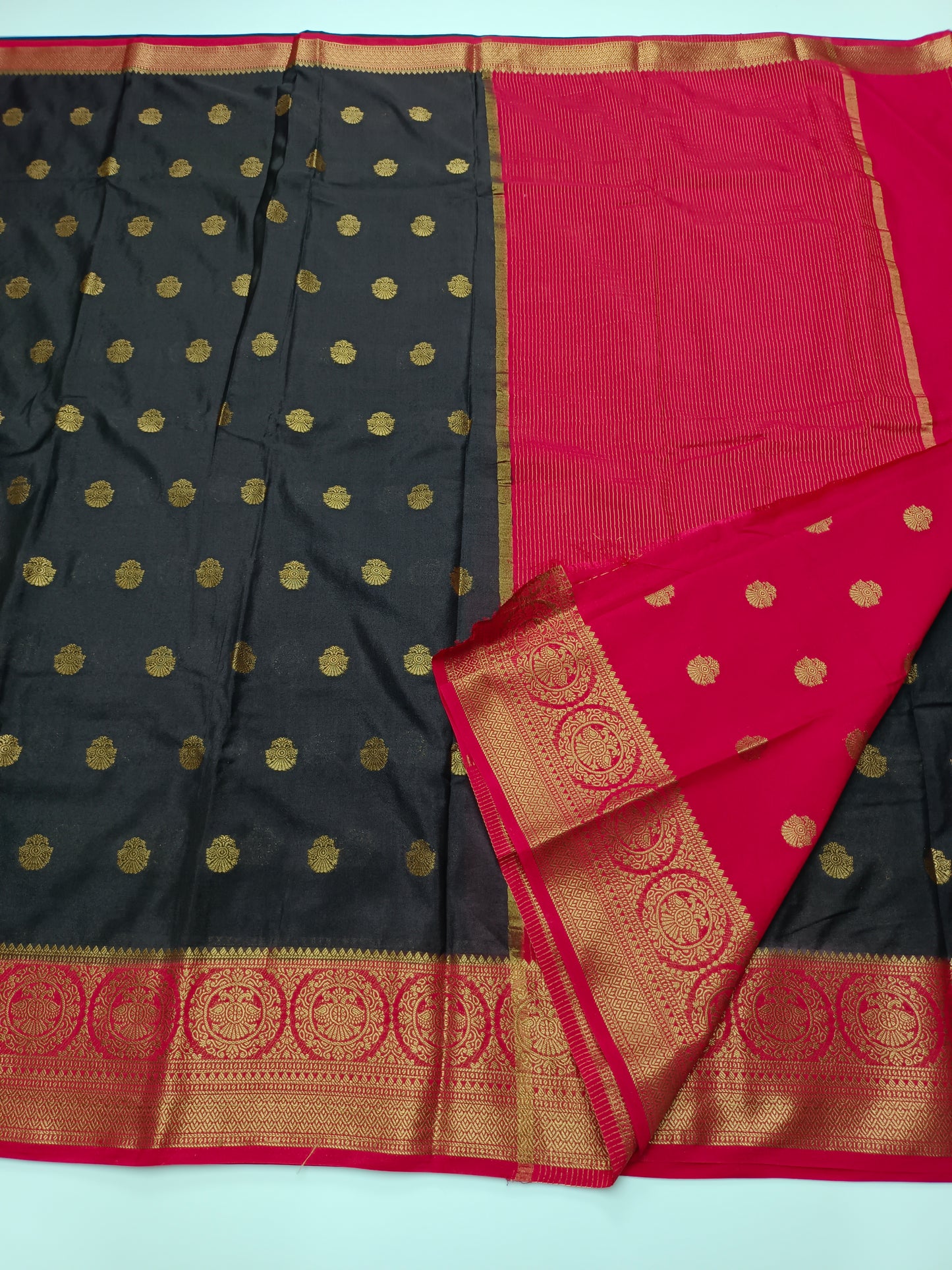 SEMI CREPE SILK SAREE