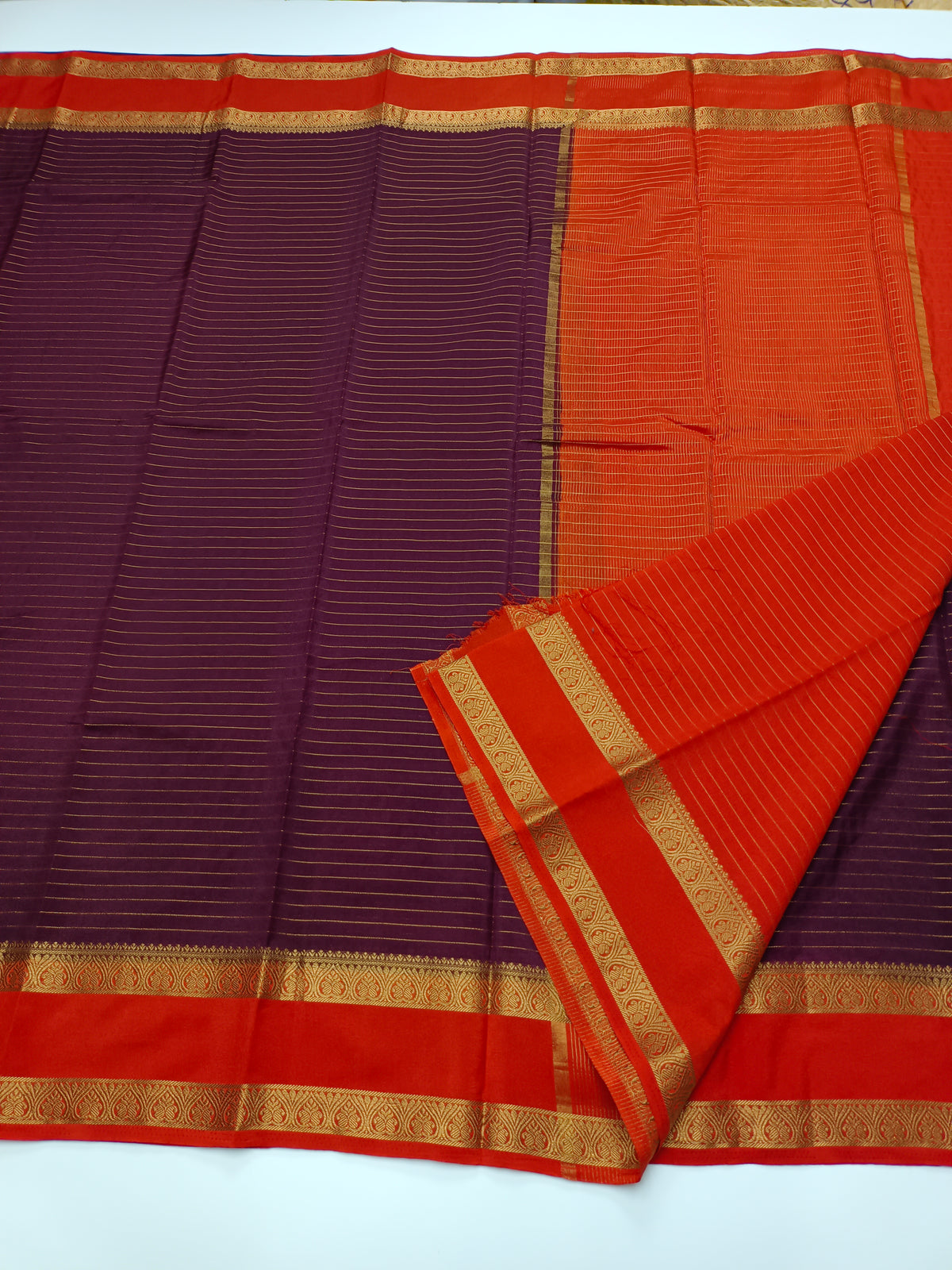 SEMI CREPE SILK SAREE