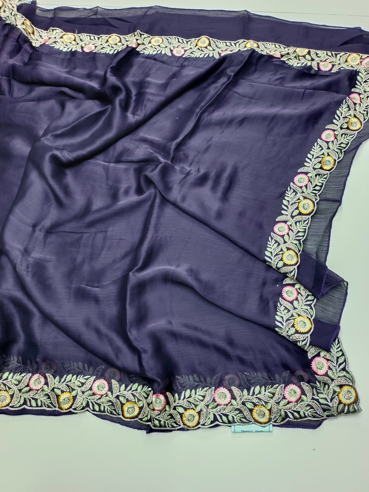 FANCY WORK SAREE