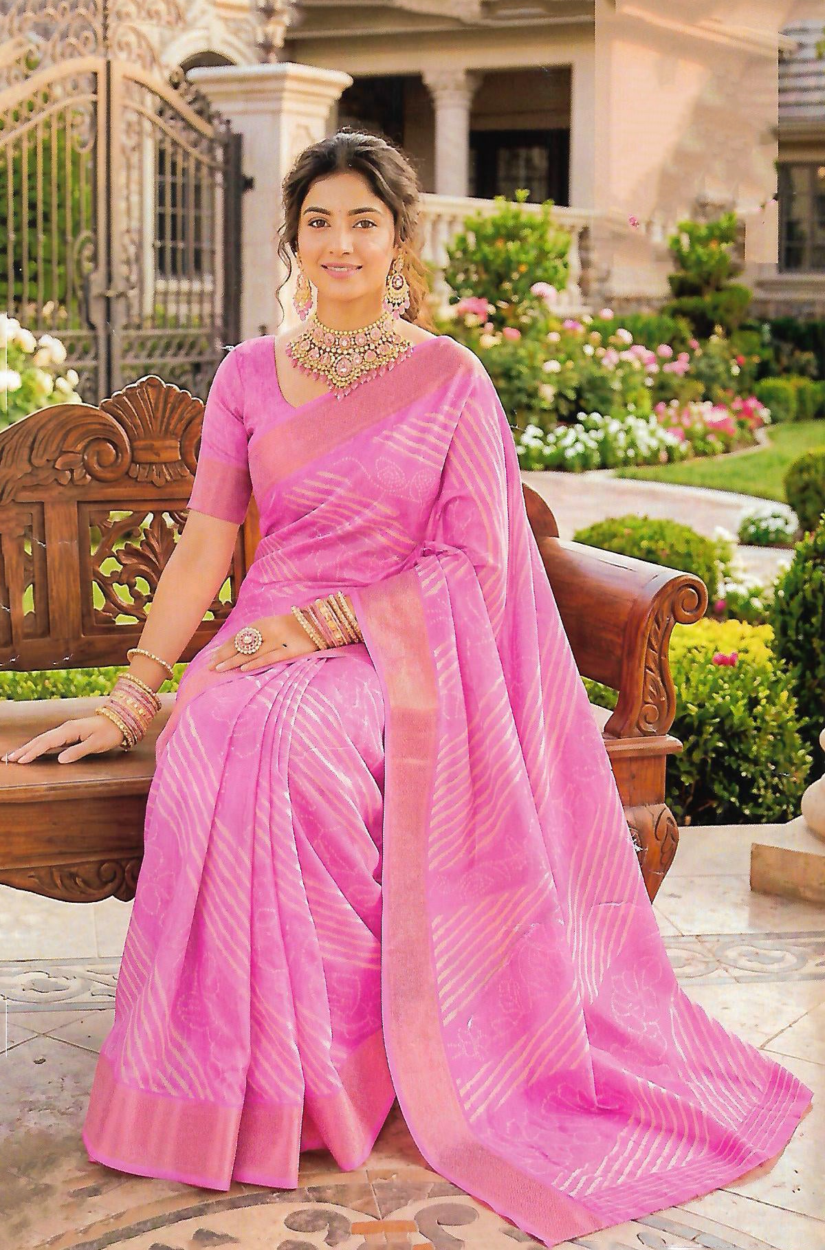 FANCY SYNTHETIC SAREE