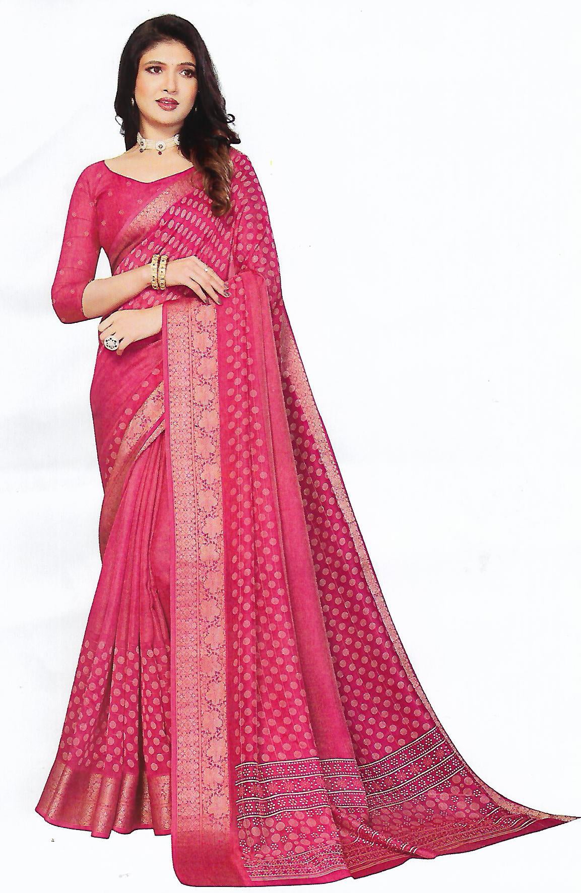 FANCY SYNTHETIC SAREE
