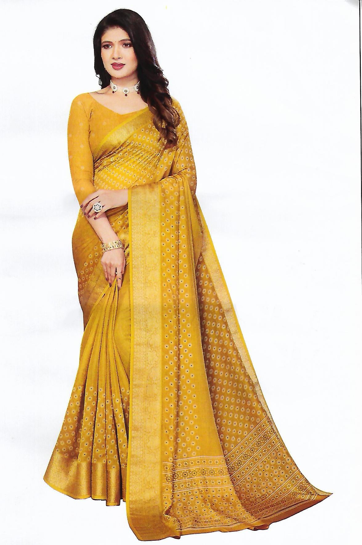 FANCY SYNTHETIC SAREE
