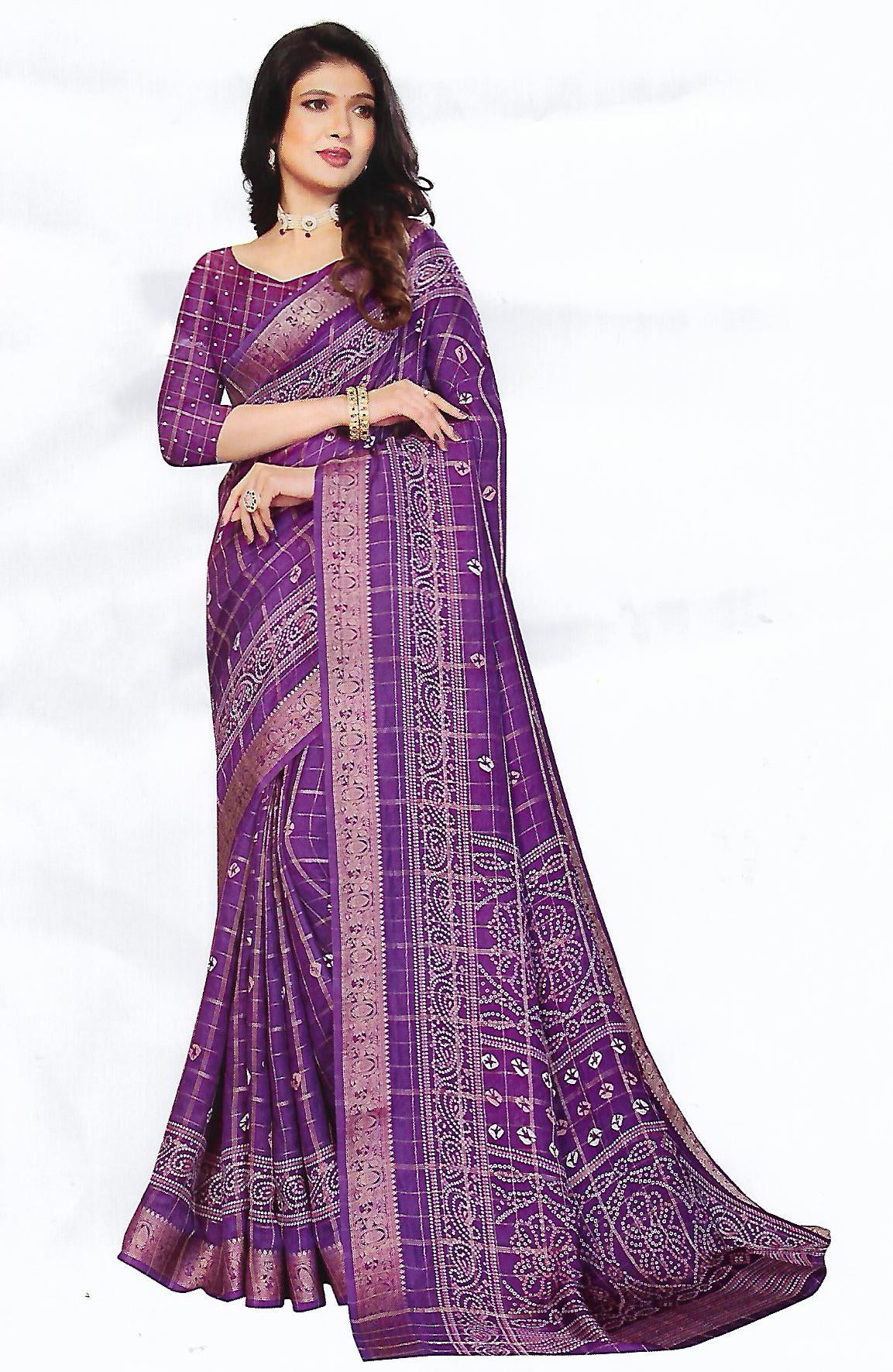 FANCY SYNTHETIC SAREE