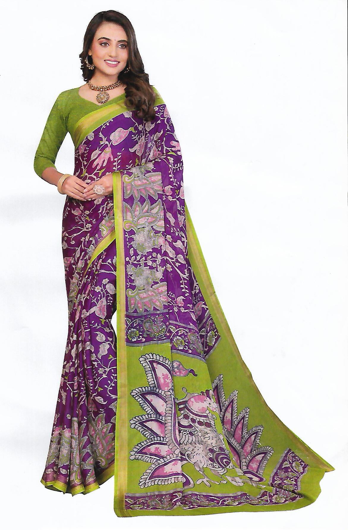 FANCY SYNTHETIC SAREE