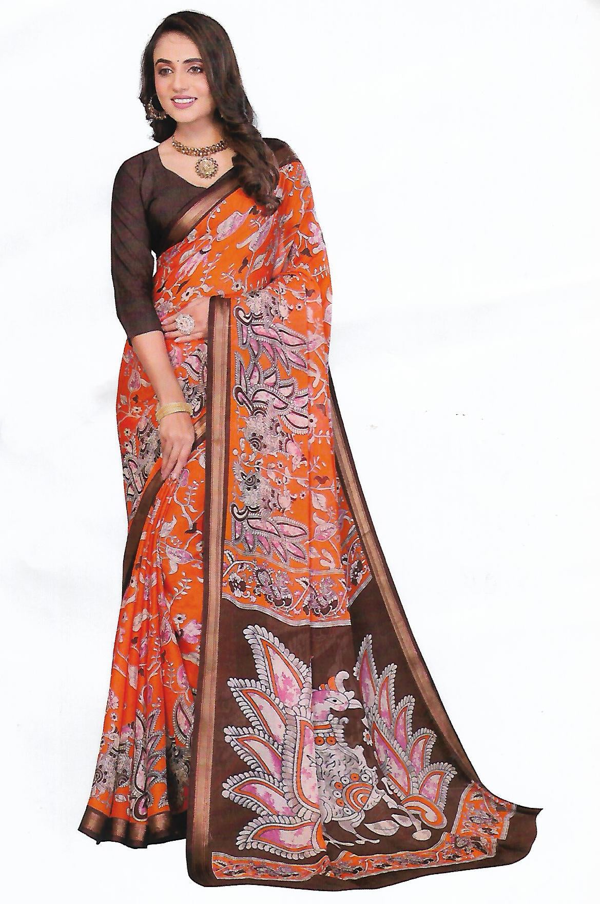 FANCY SYNTHETIC SAREE