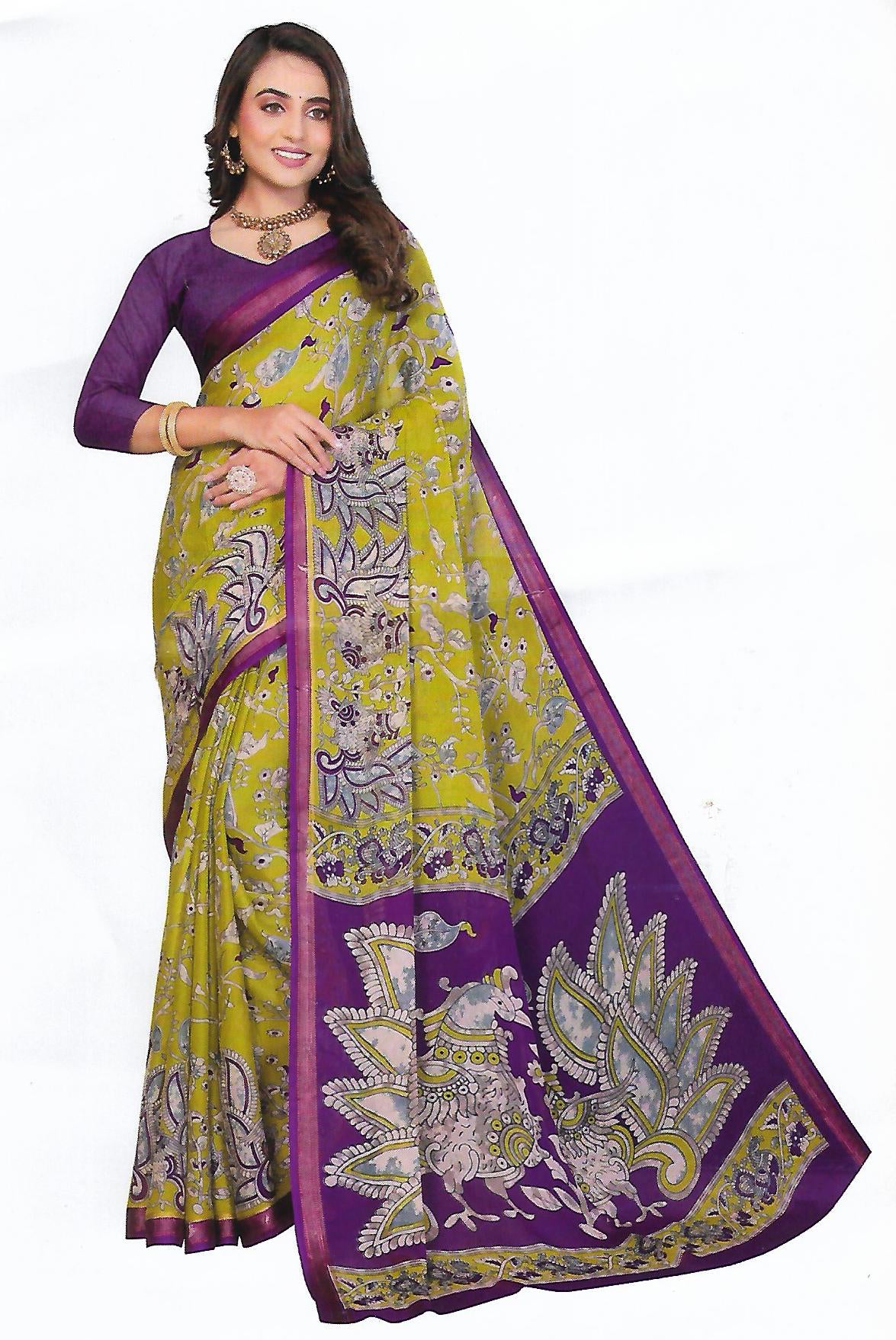 FANCY SYNTHETIC SAREE