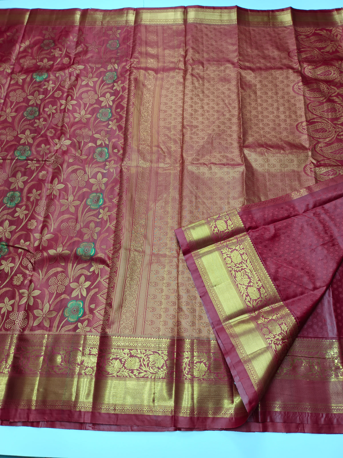 FANCY BROCADE SAREE