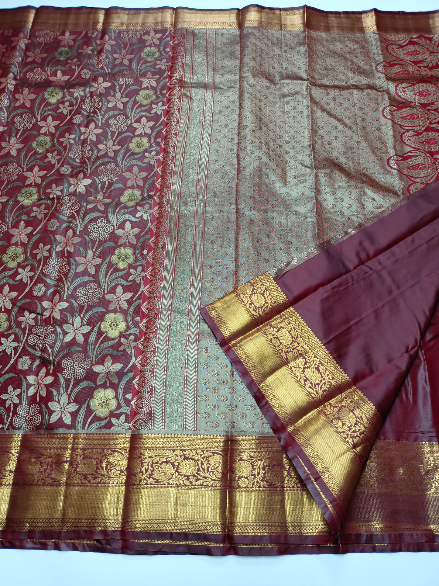 FANCY BROCADE SAREE