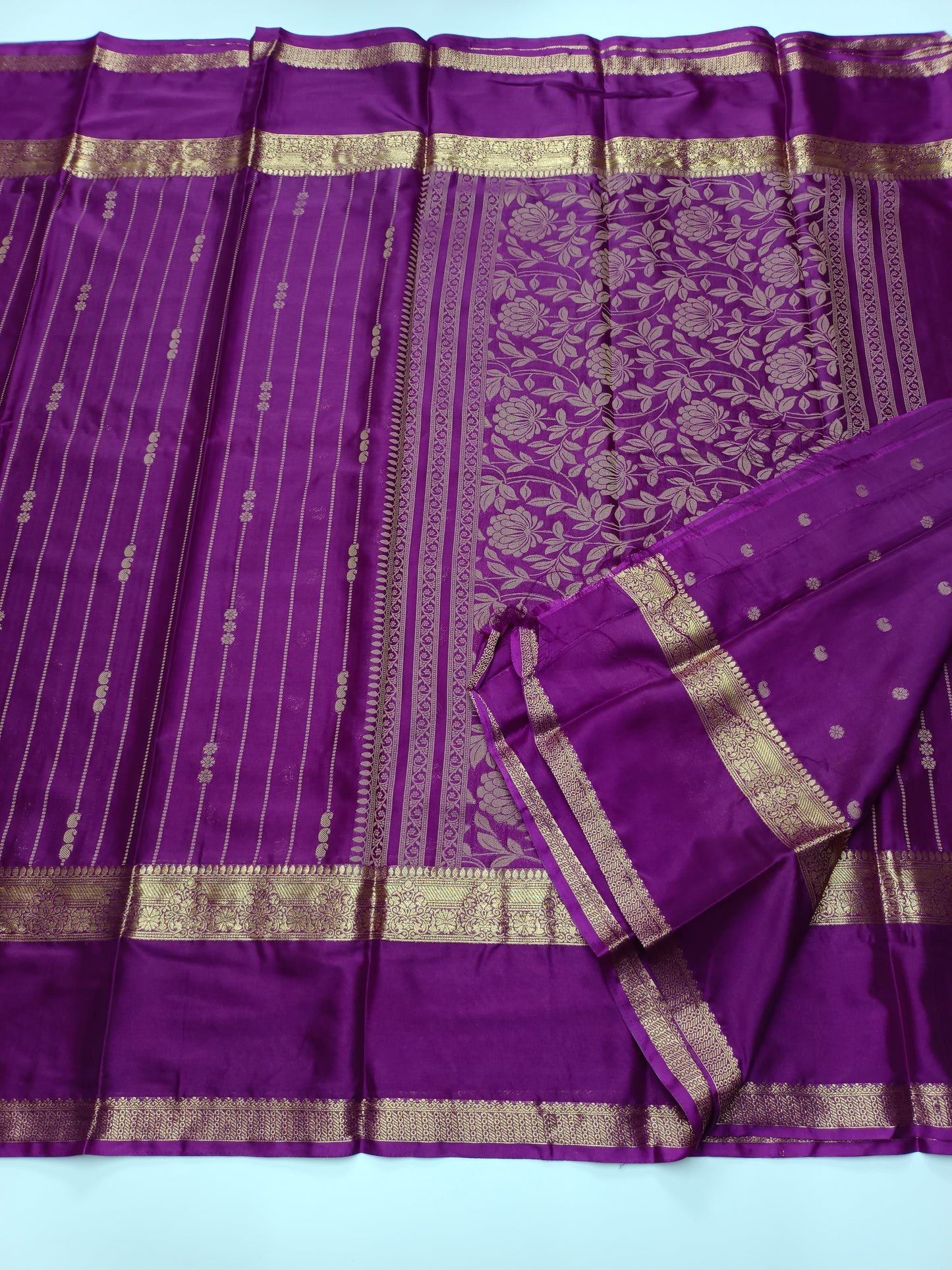 SEMI CREPE SILK SAREE