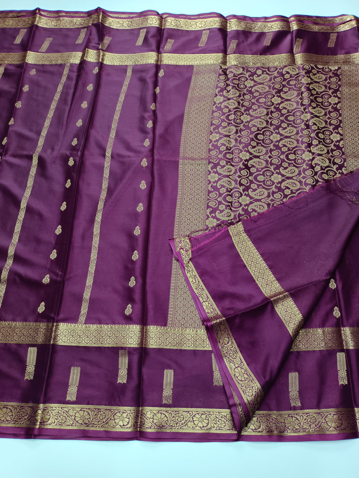 SEMI CREPE SILK SAREE