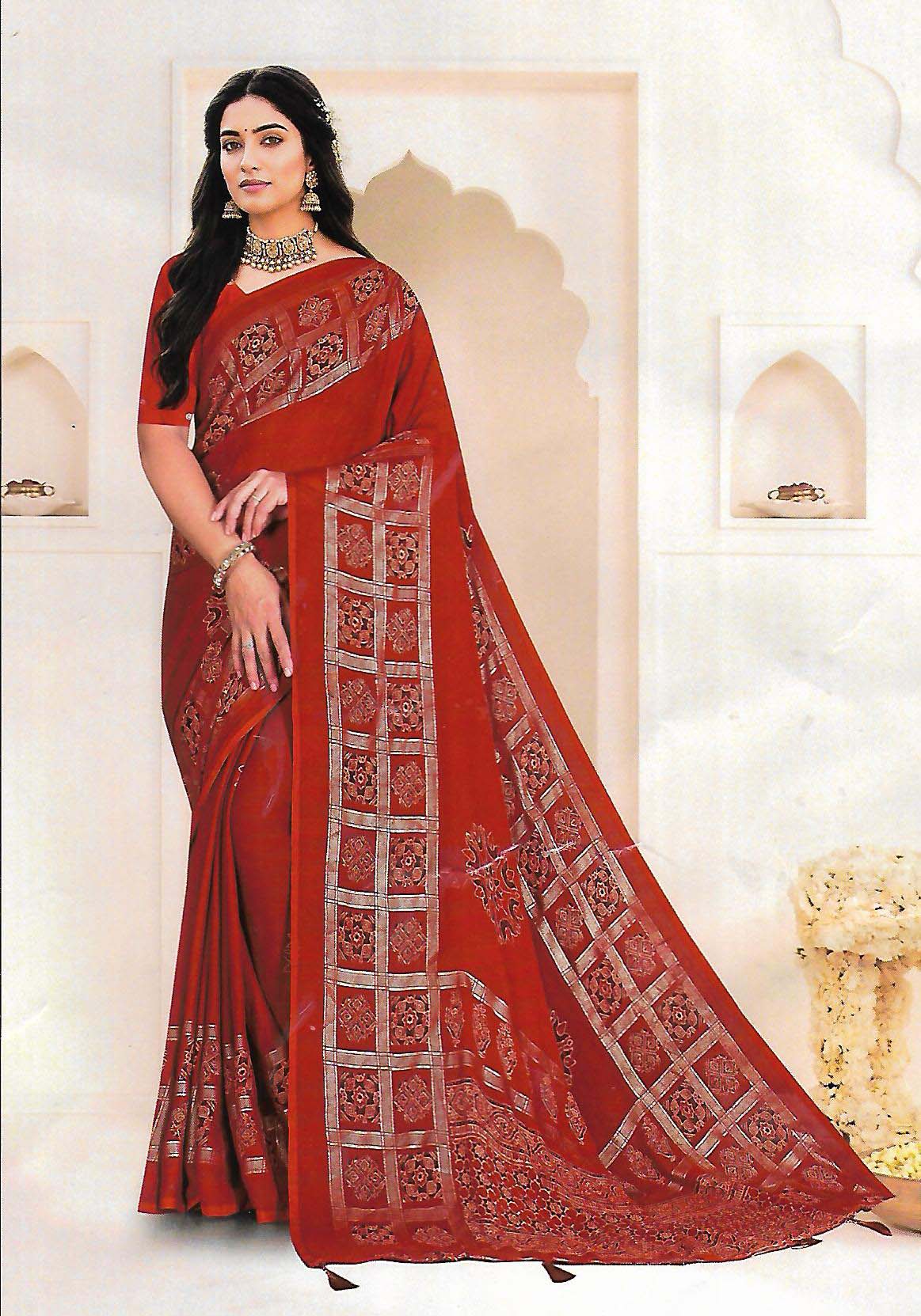 FANCY SYNTHETIC SAREE