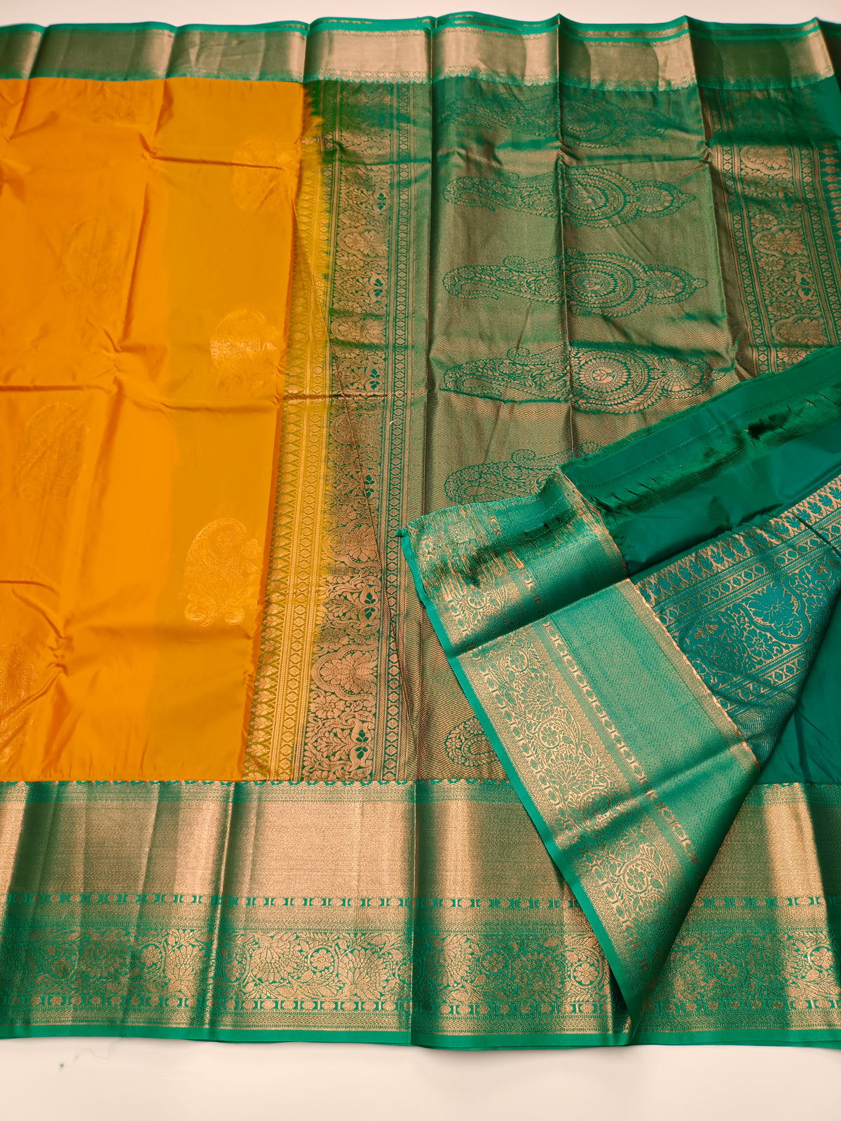 KANCHIPURAM SEMI SILK SAREE