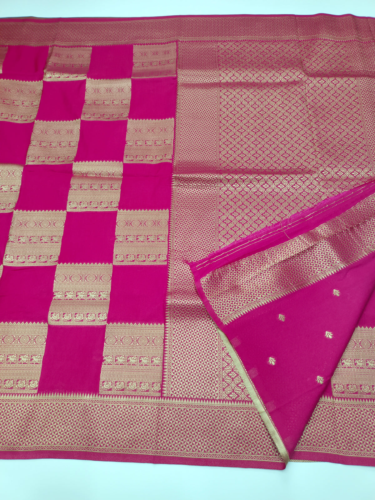 SEMI VISCOSE SILK SAREE