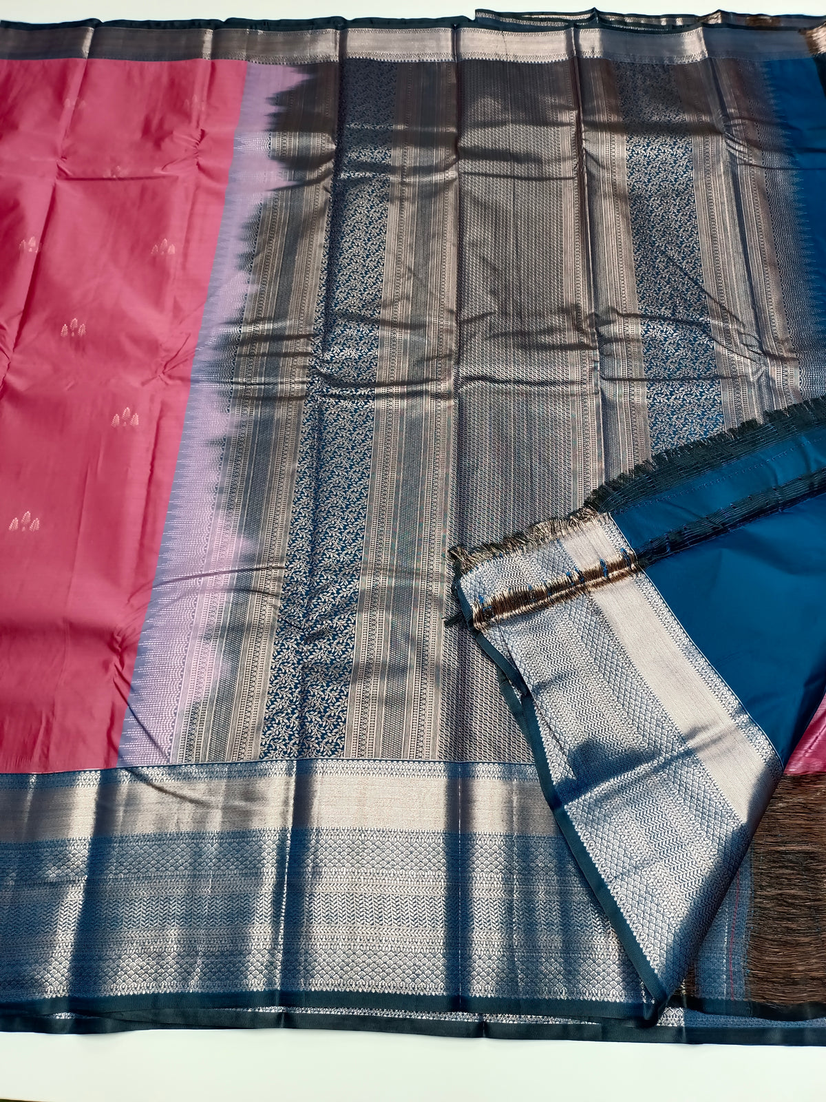 KANCHIPURAM SEMI SILK SAREE