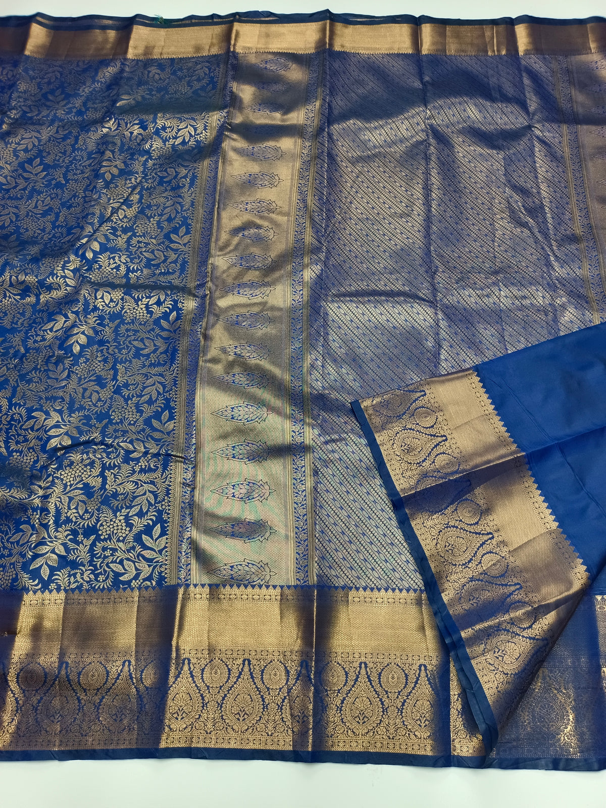 KANCHIPURAM SEMI SILK SAREE