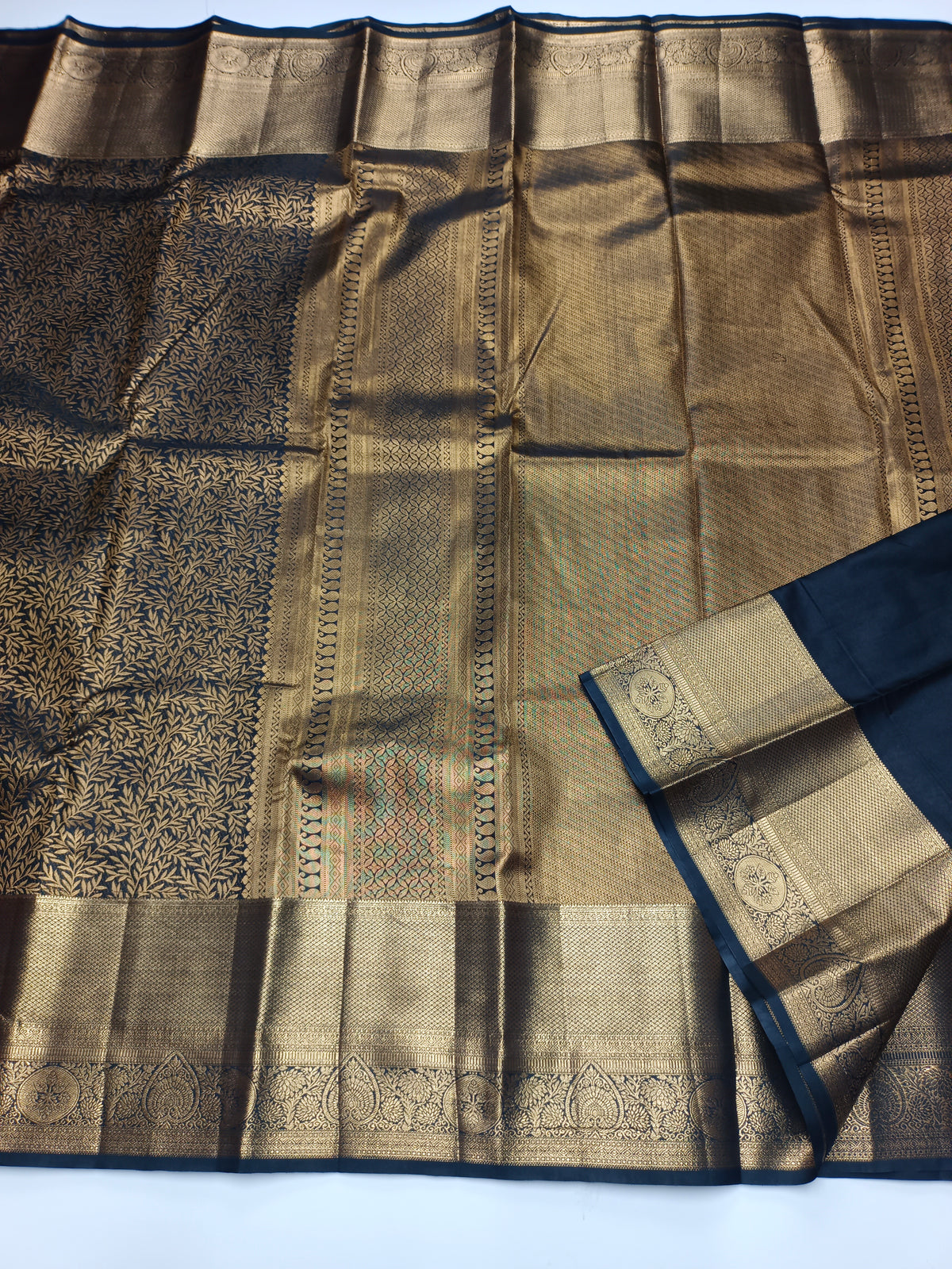 KANCHIPURAM SEMI SILK SAREE