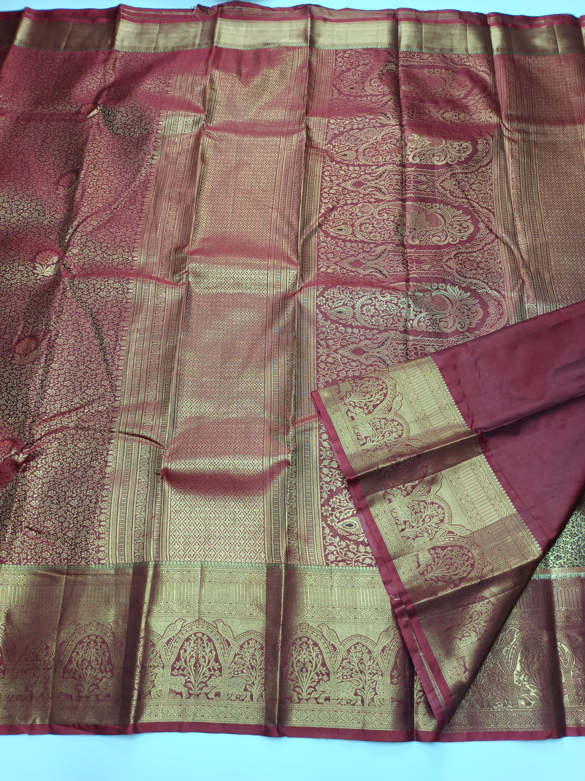 KANCHIPURAM SEMI SILK SAREE