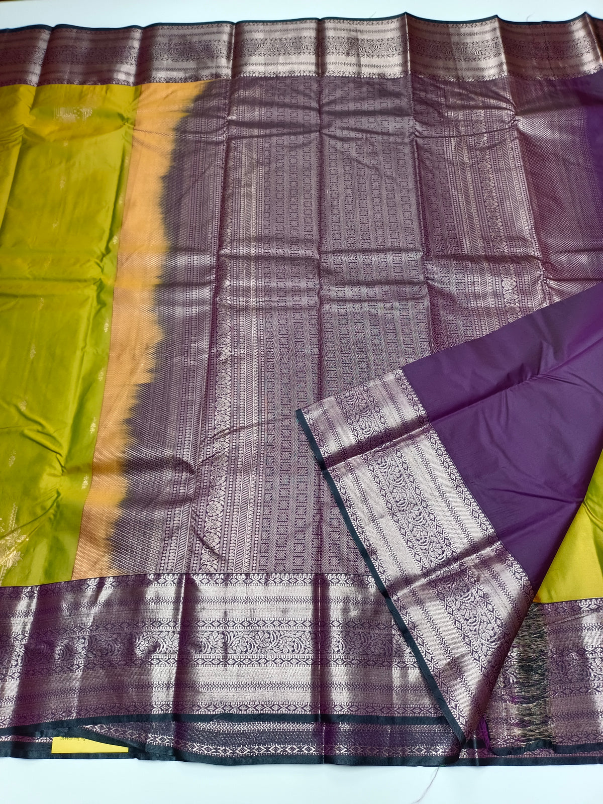 KANCHIPURAM SEMI SILK SAREE