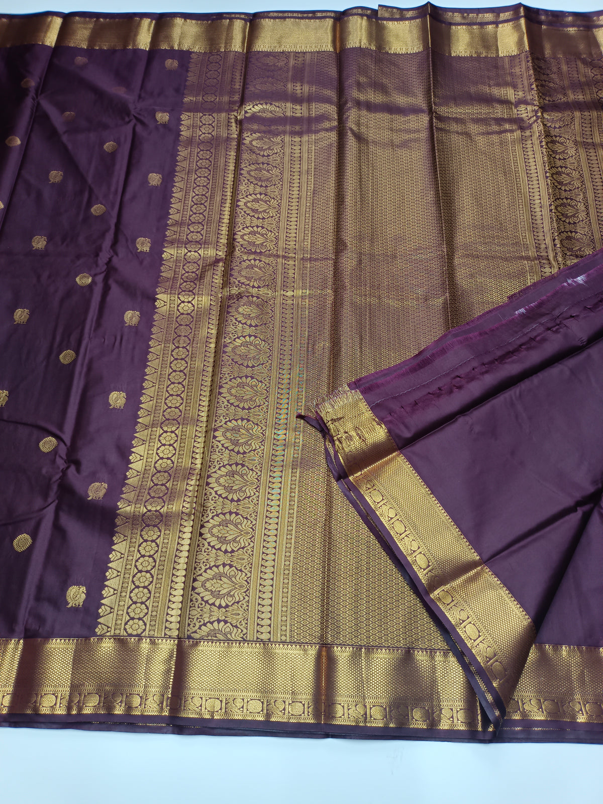 KANCHIPURAM SEMI SILK SAREE