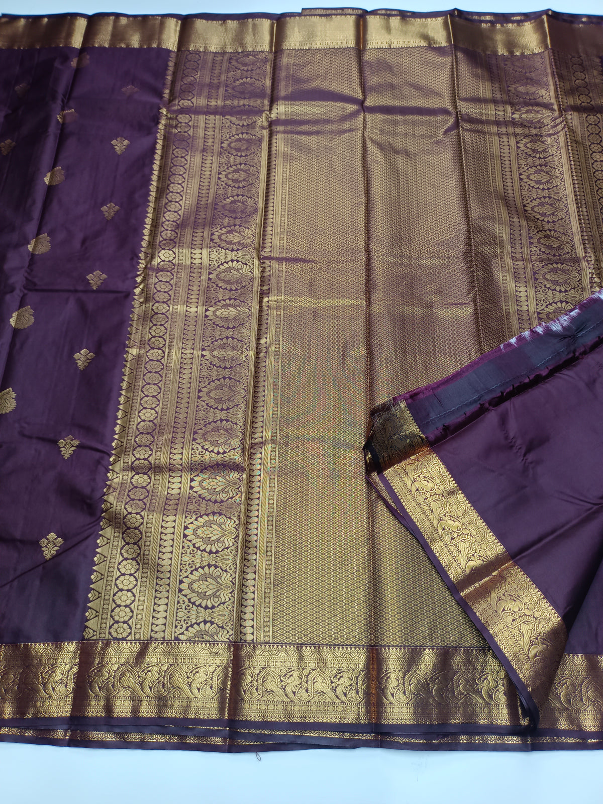 KANCHIPURAM SEMI SILK SAREE
