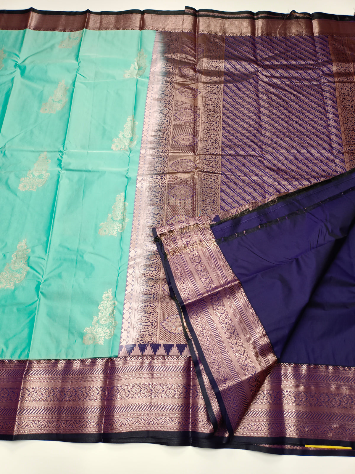 KANCHIPURAM SEMI SILK SAREE