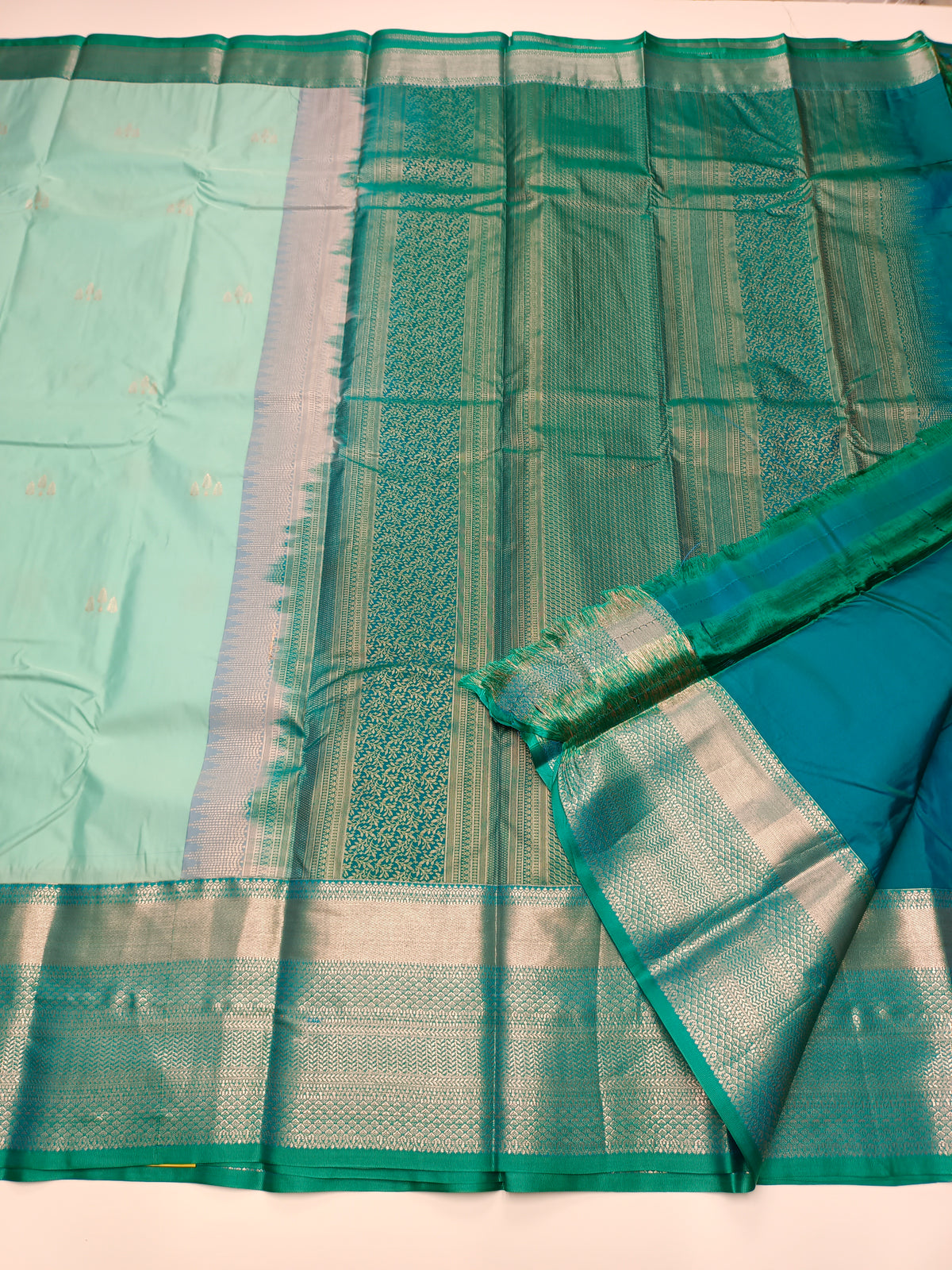 KANCHIPURAM SEMI SILK SAREE
