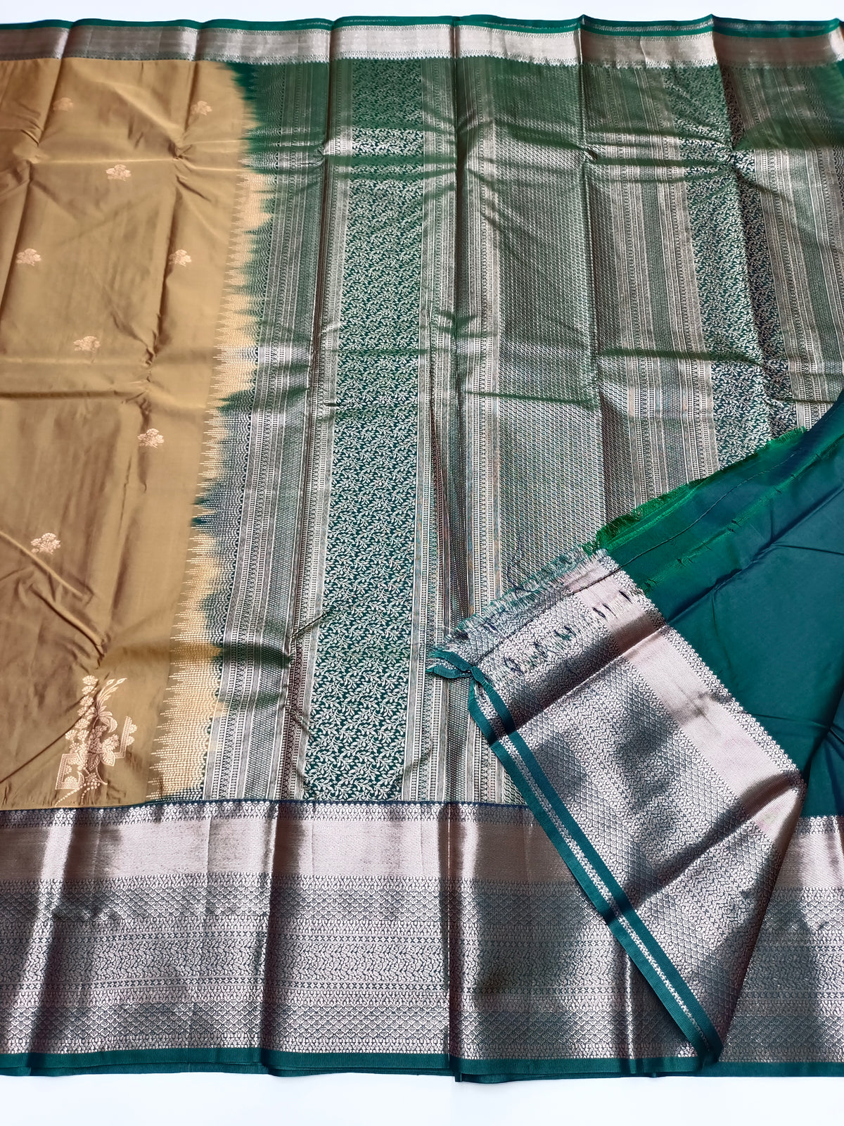 KANCHIPURAM SEMI SILK SAREE