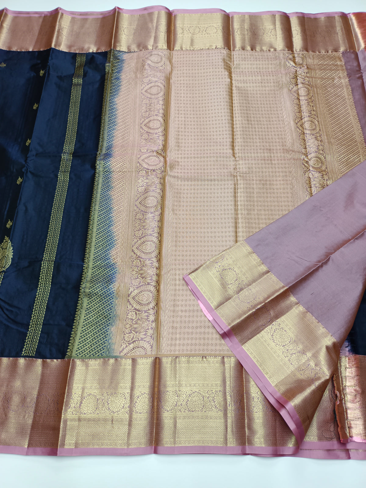 KANCHIPURAM SEMI SILK SAREE