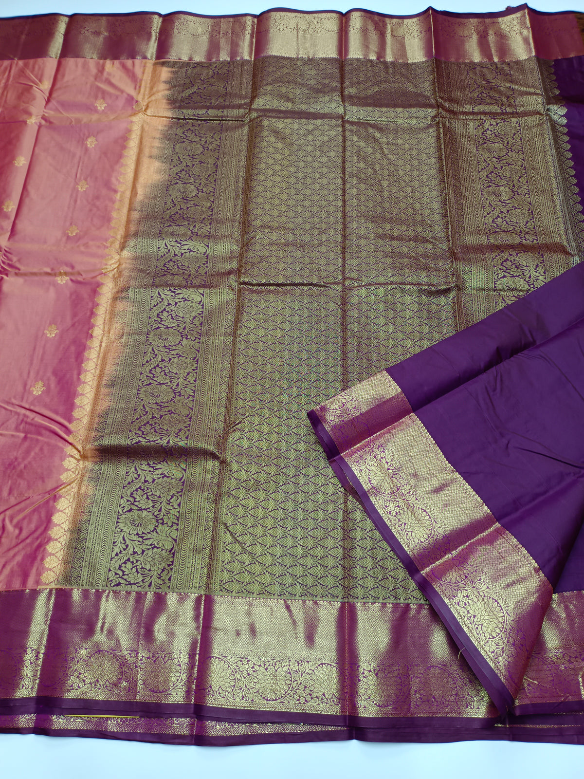KANCHIPURAM SEMI SILK SAREE