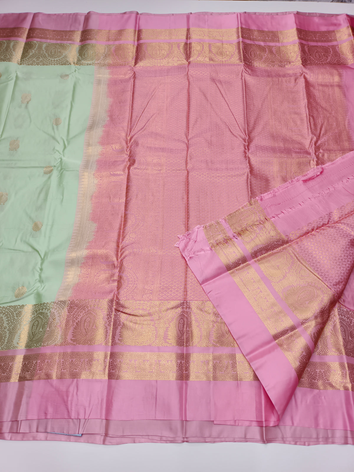 KANCHIPURAM SEMI SILK SAREE